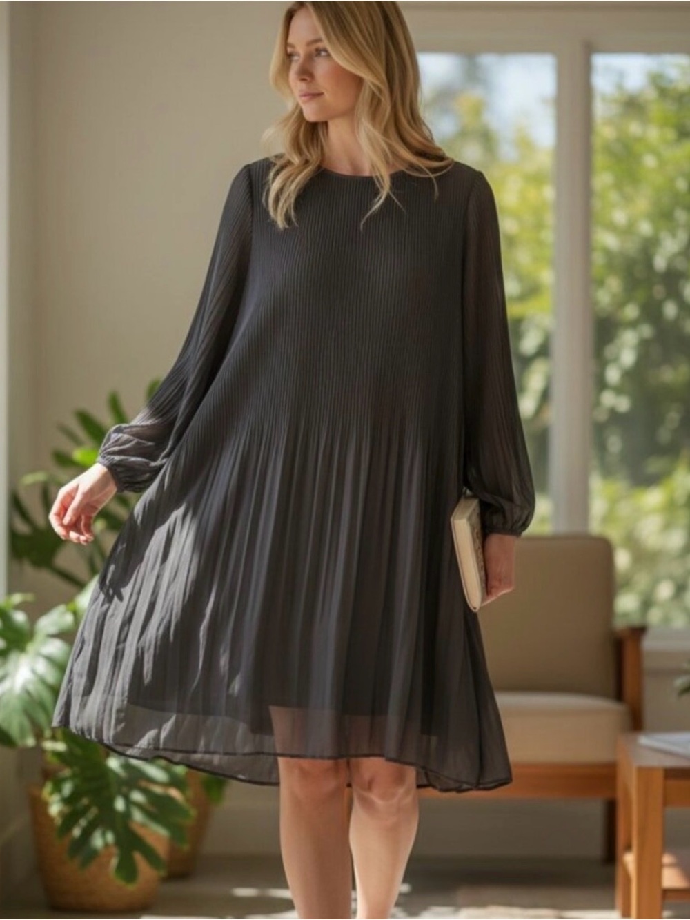 Wilfred Aritzia Black Dress